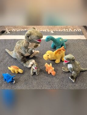 Prextex Dinosaur Plush Lot